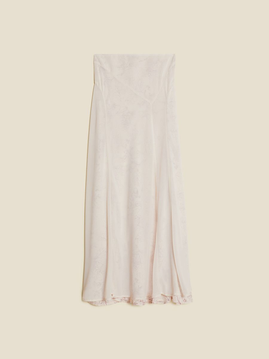 Evy Chiffon Print Skirt