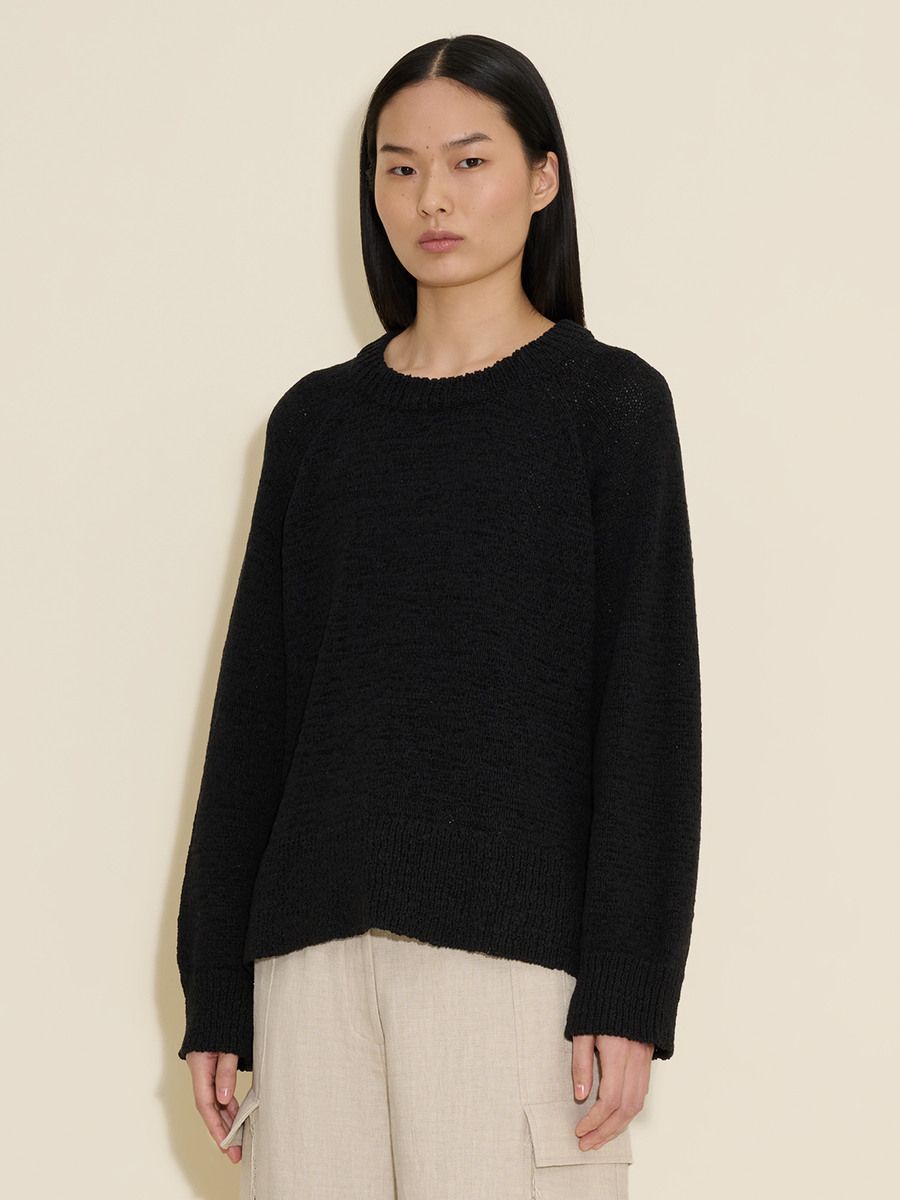 Wilma Tape Yarn Crew Neck