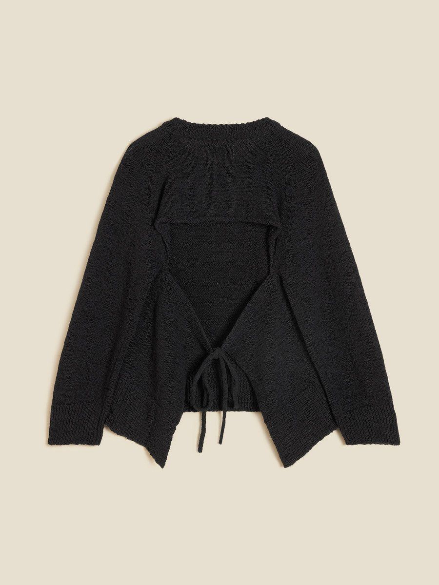 Wilma Tape Yarn Crew Neck