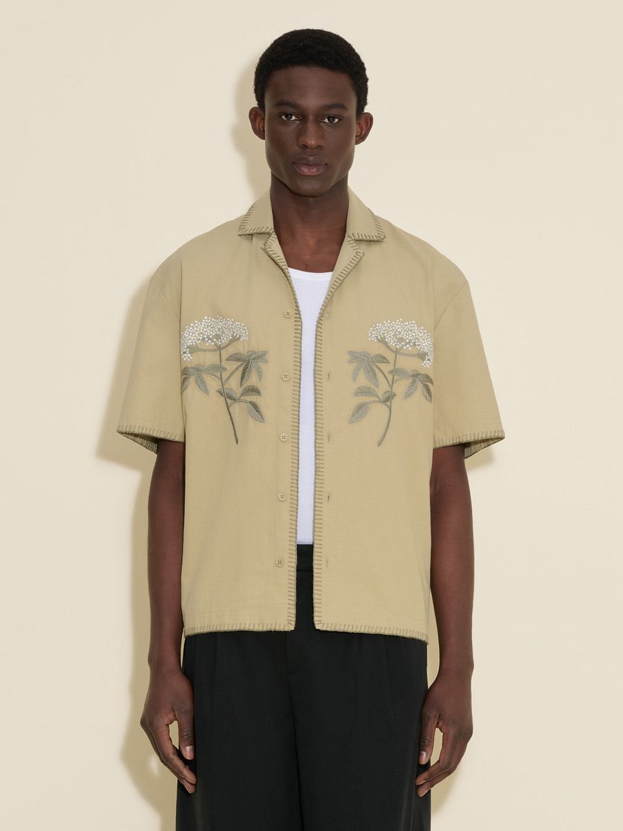 Pier Ripstop Embroidery Shirt