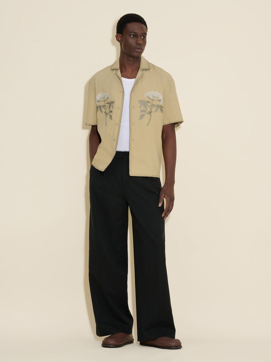Pier Ripstop Embroidery Shirt