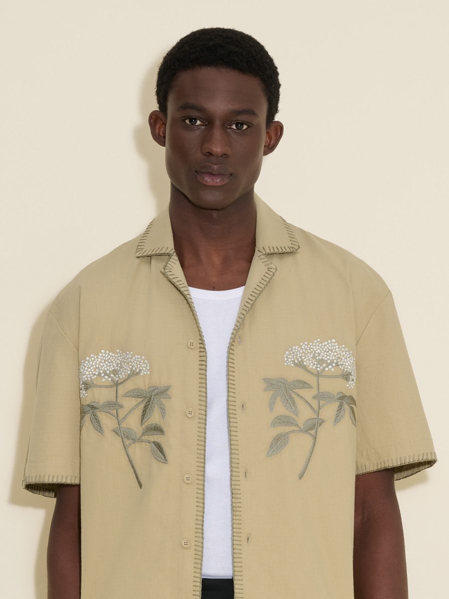 Pier Ripstop Embroidery Shirt