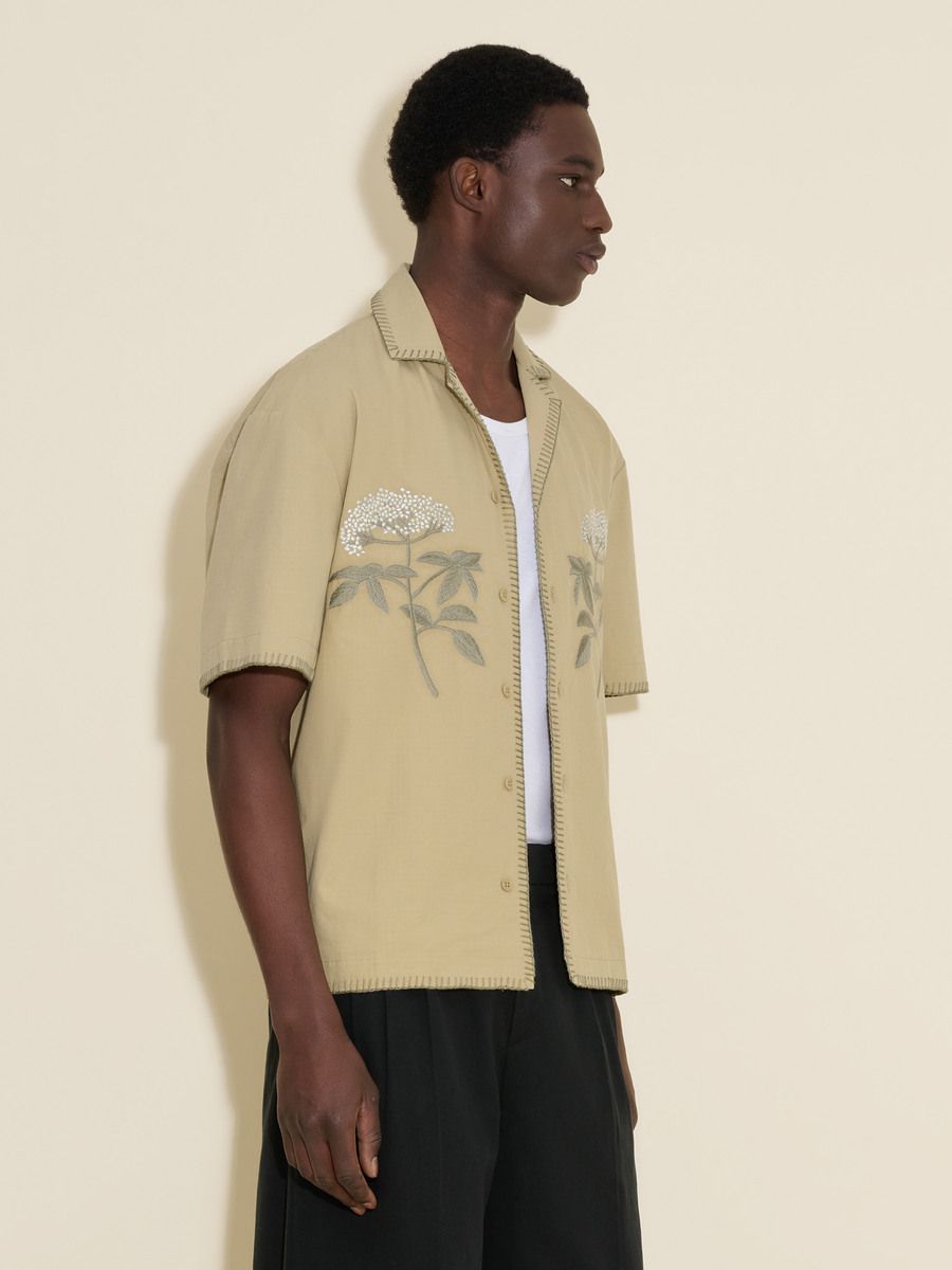 Pier Ripstop Embroidery Shirt
