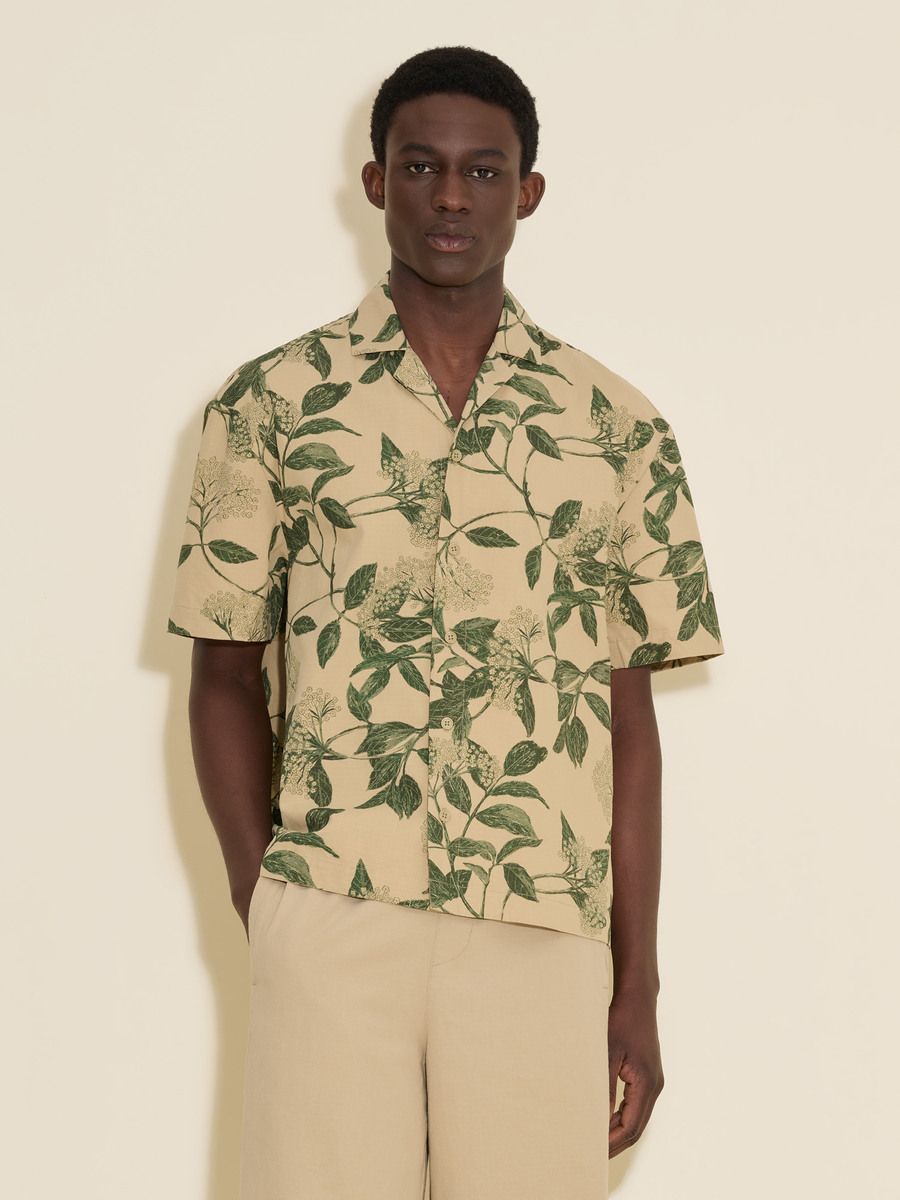 Pier Ripstop Flower Print Shirt