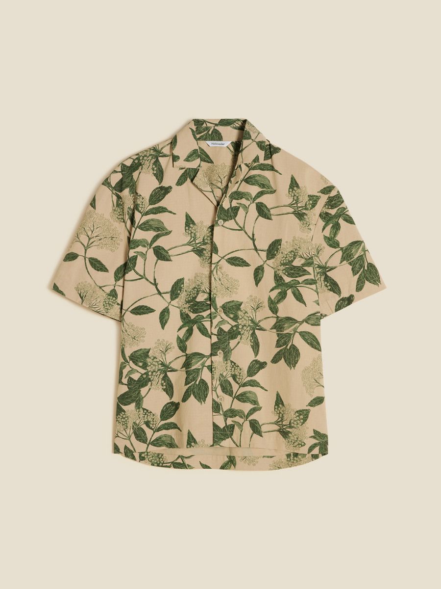Pier Ripstop Flower Print Shirt
