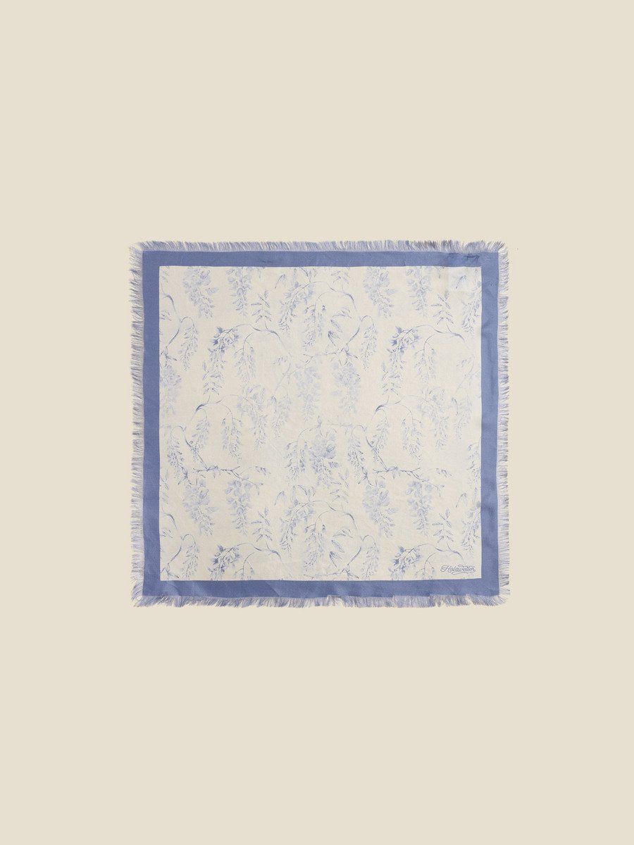 Silk Twill Fine Scarf Print