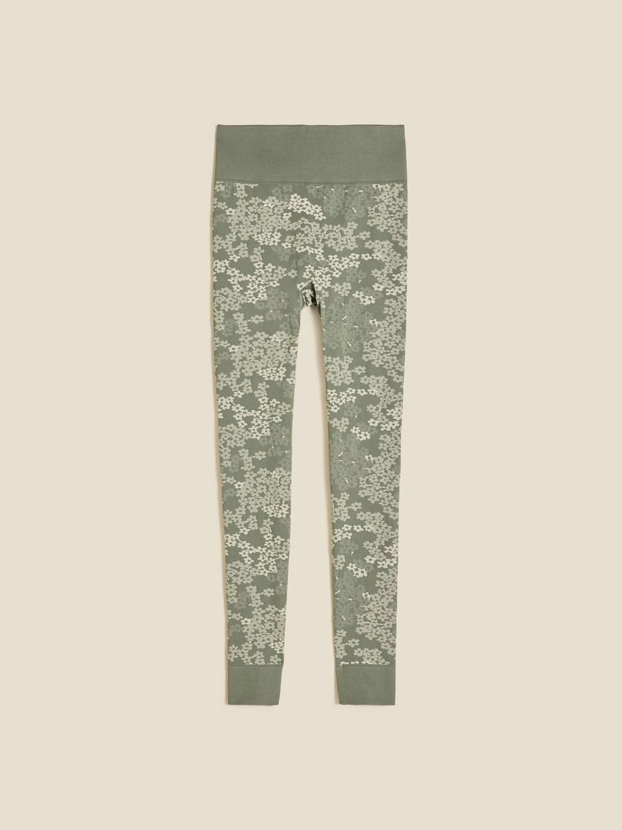 Seamless Jacquard Tights