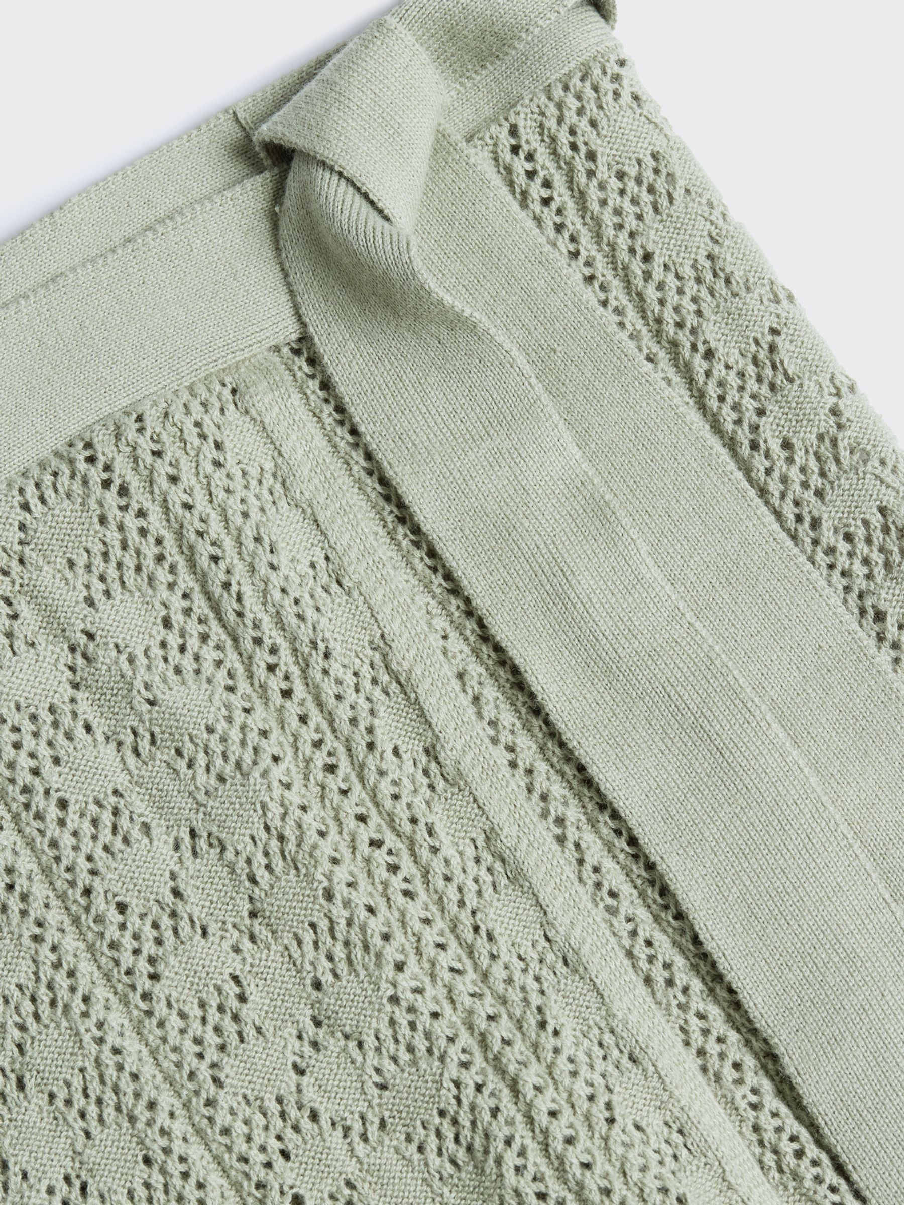 Kelp Crochet Knit Skirt