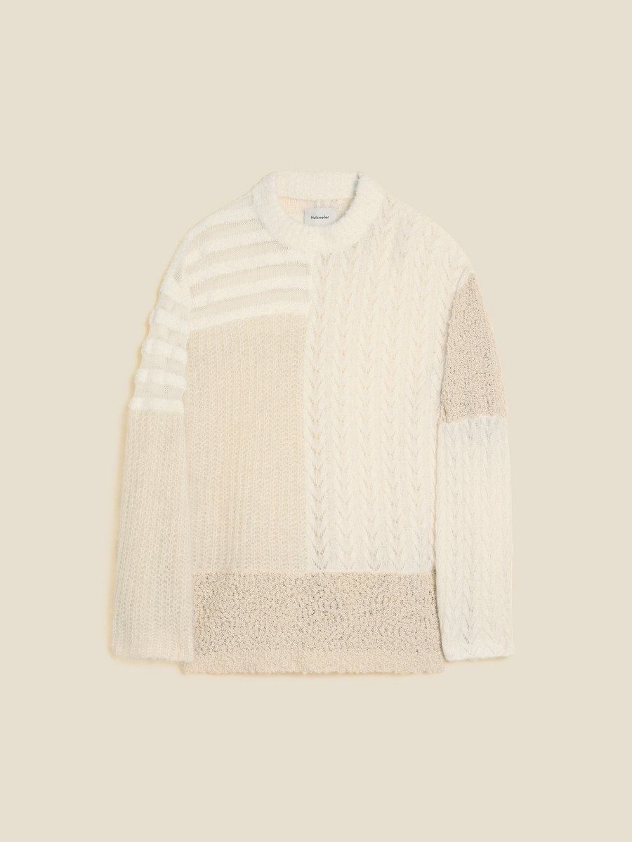 W. Turf Patchwork Sweater