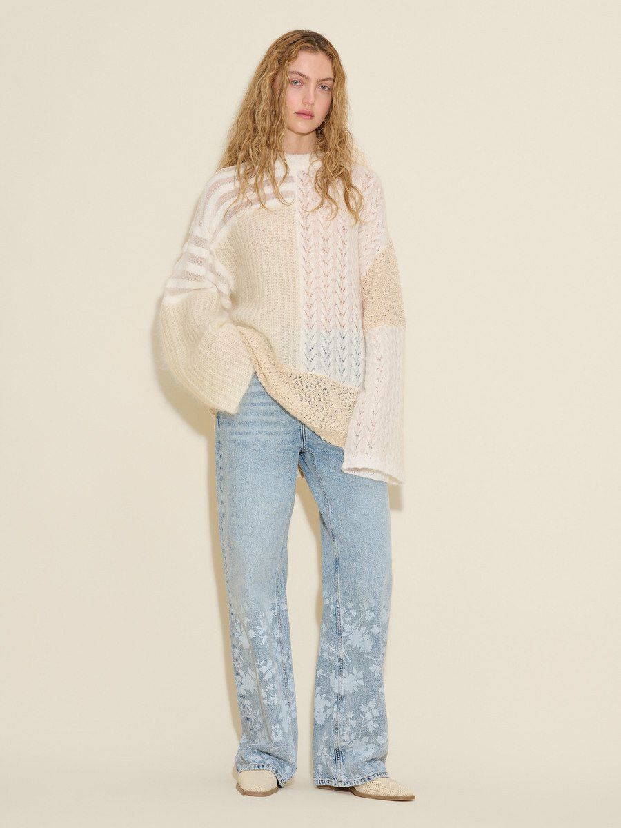 W. Turf Patchwork Sweater