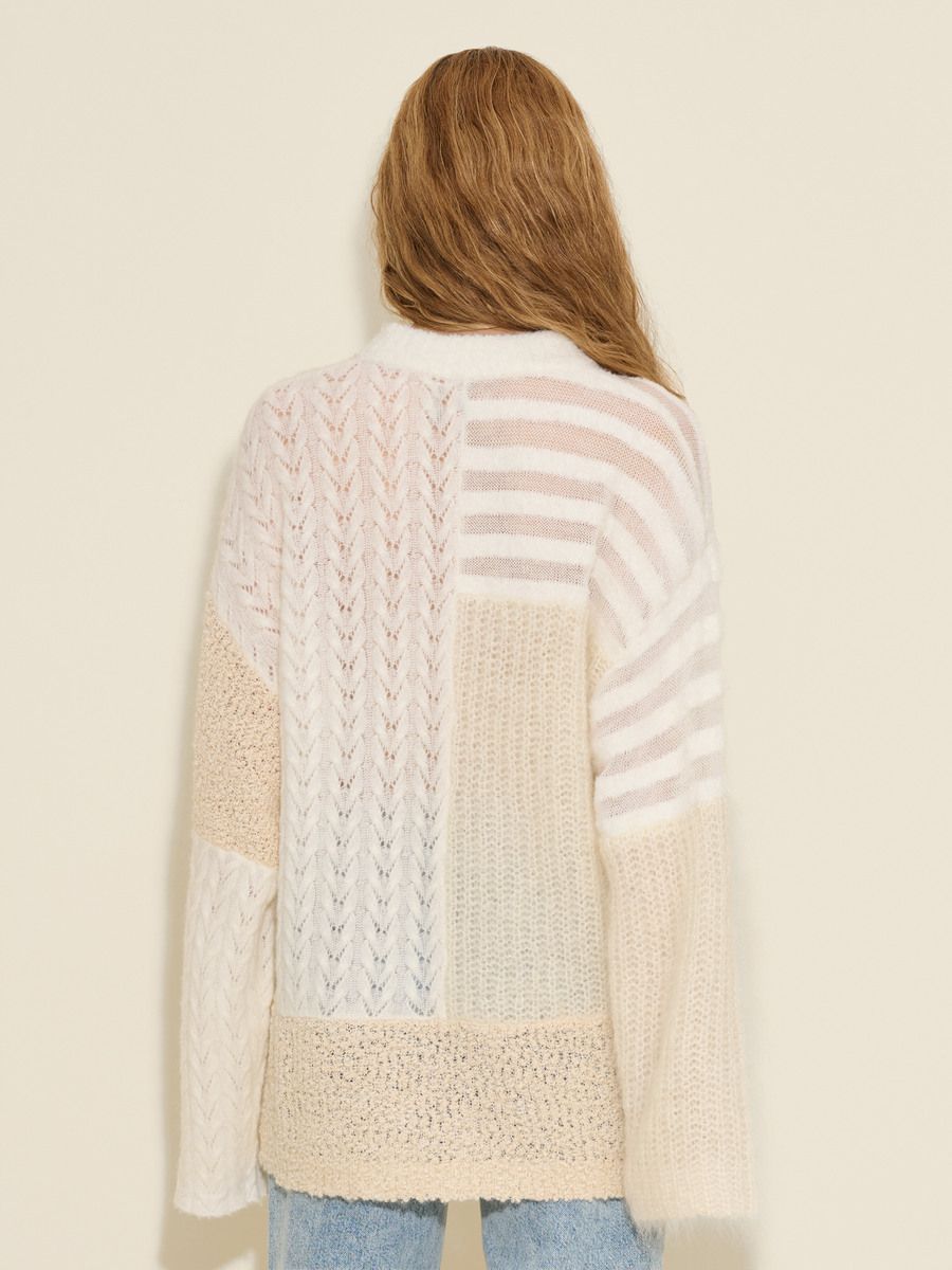 W. Turf Patchwork Sweater