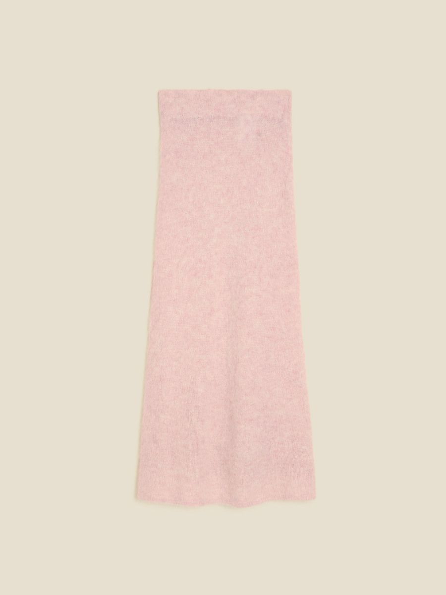Fluffy Knit Skirt