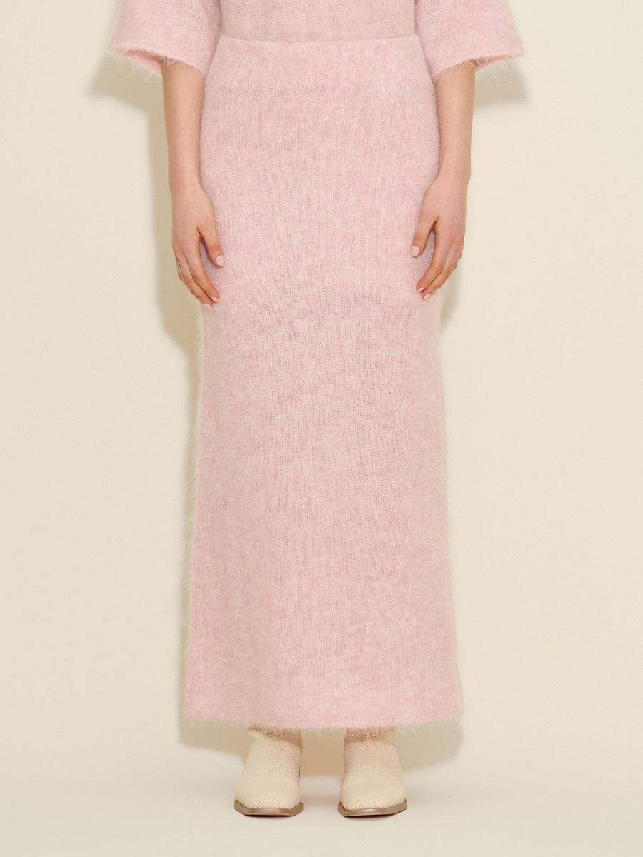 Fluffy Knit Skirt