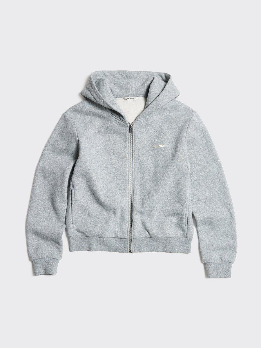W Regular Zip Hoodie