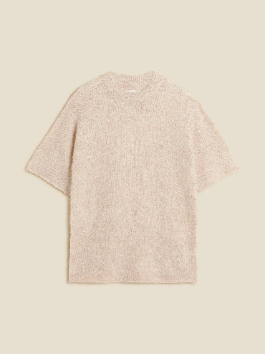 Fluffy Knit Tee