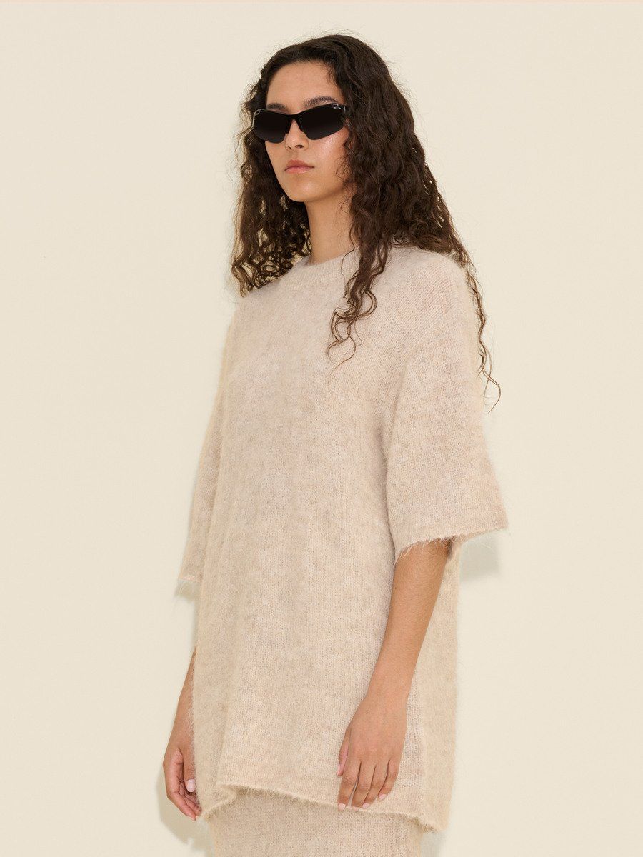 Fluffy Knit Tee