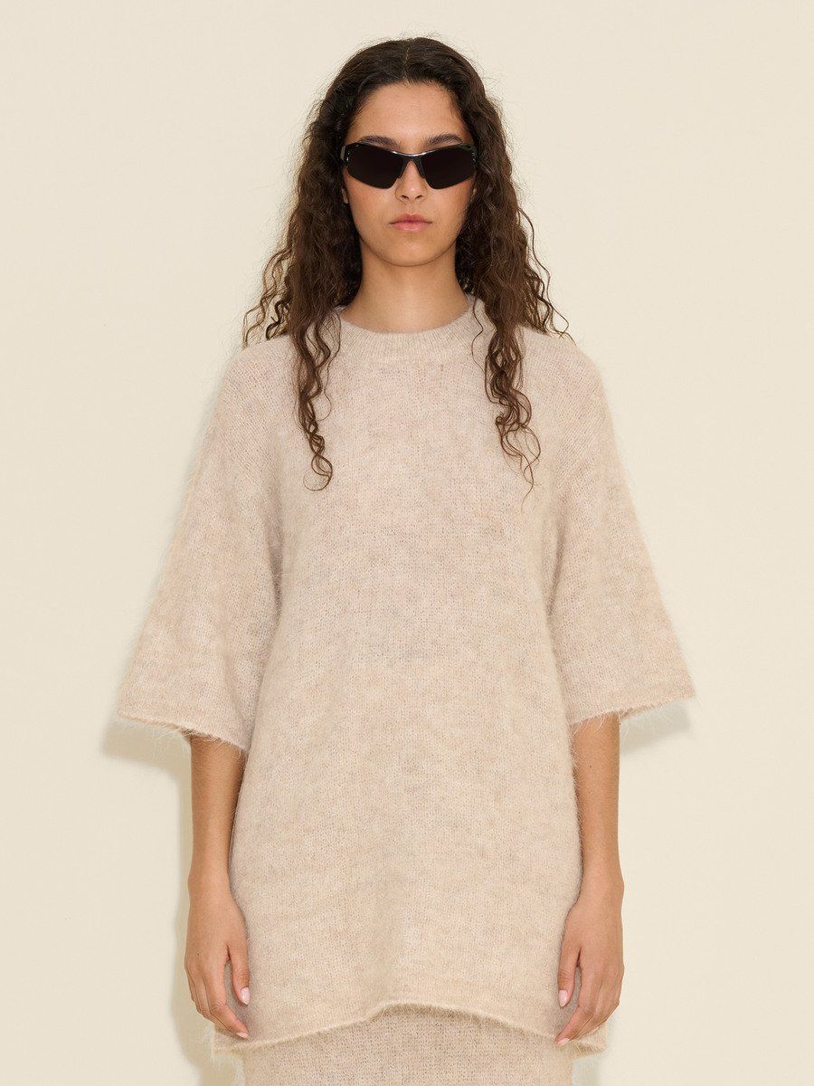 Fluffy Knit Tee