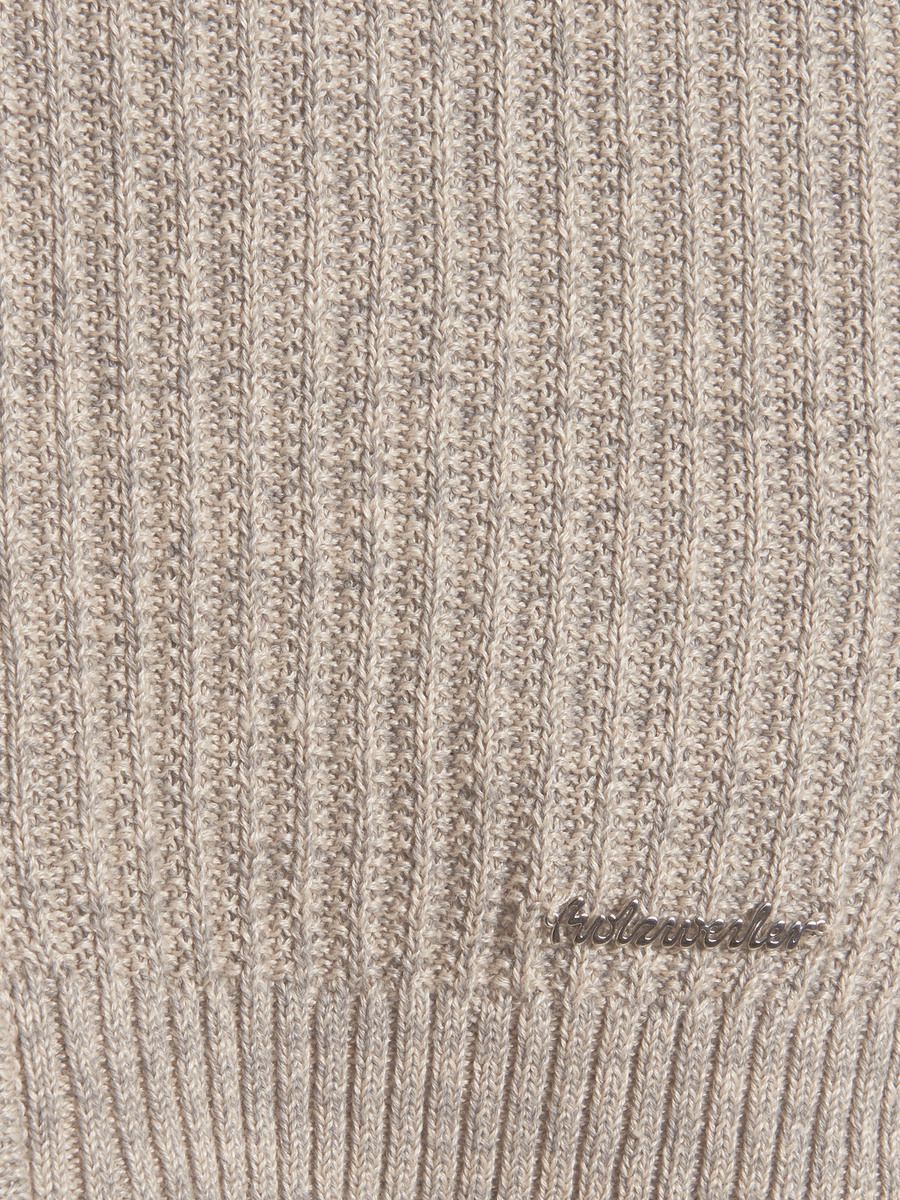 Line Zip Cardigan