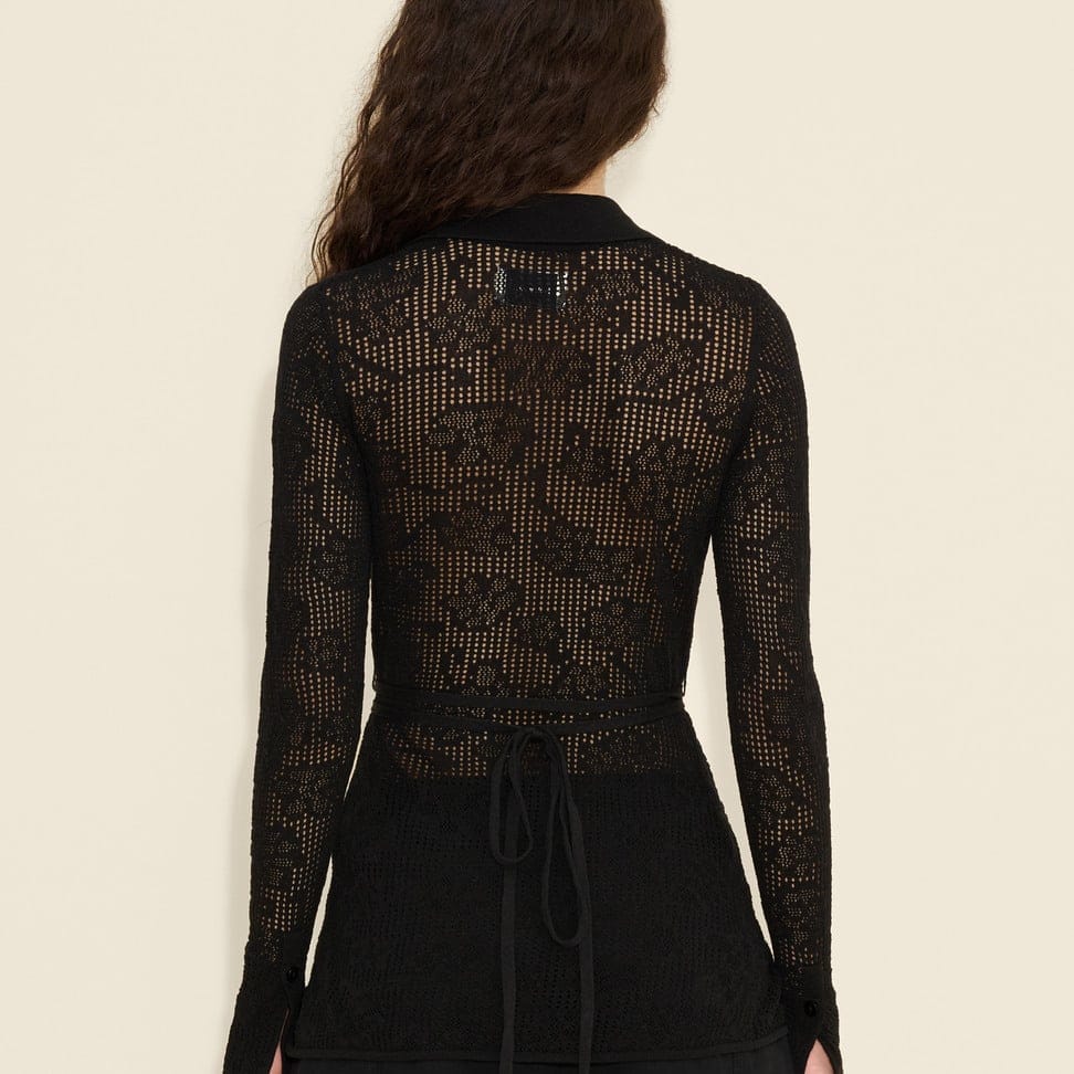 Lace Knit Shirt