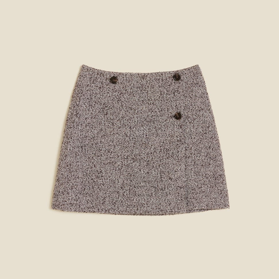 Emi Herringbone Skirt