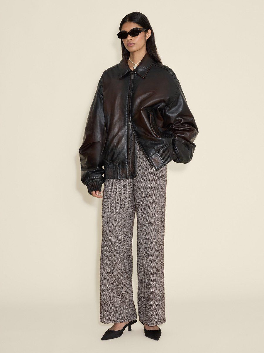 Emi Herringbone Trousers