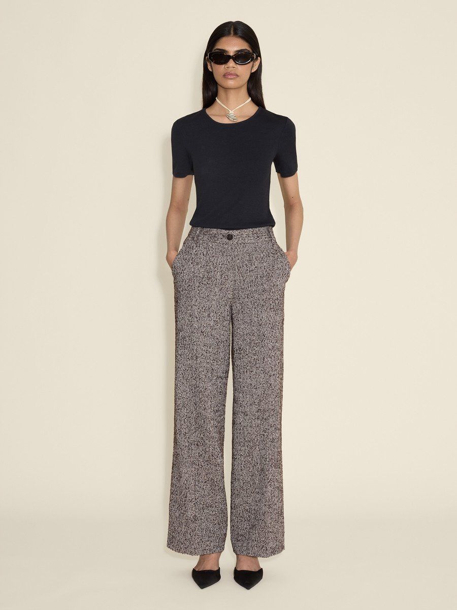 Emi Herringbone Trousers