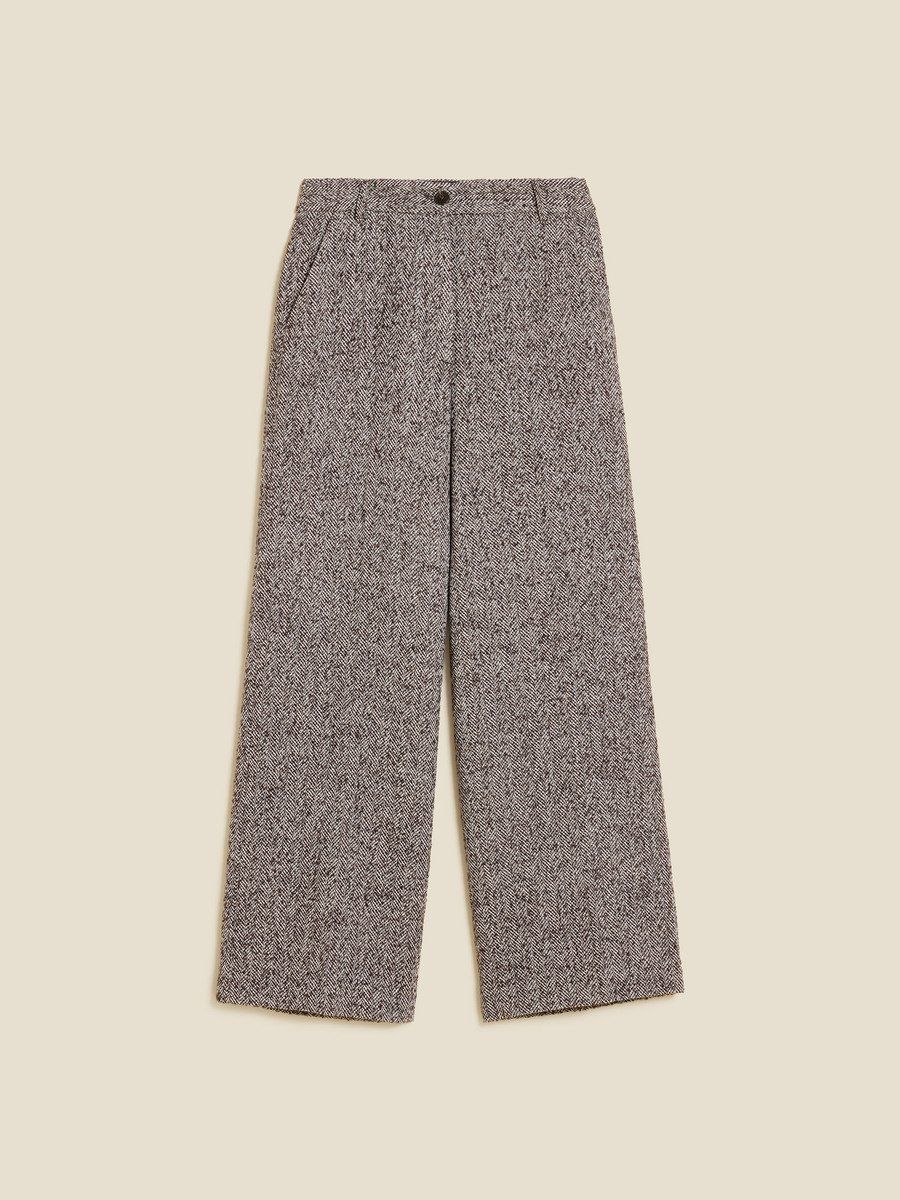 Emi Herringbone Trousers
