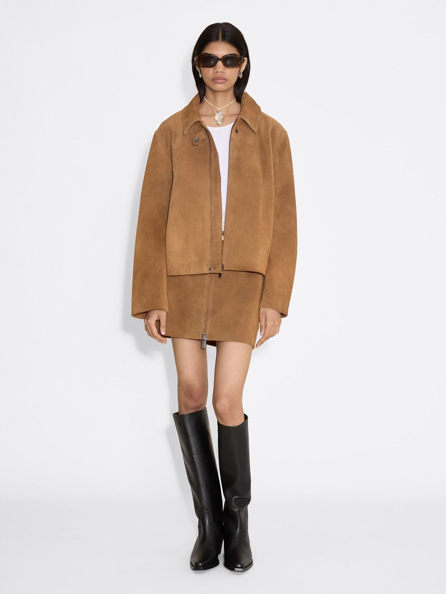 Cia Suede Leather Jacket