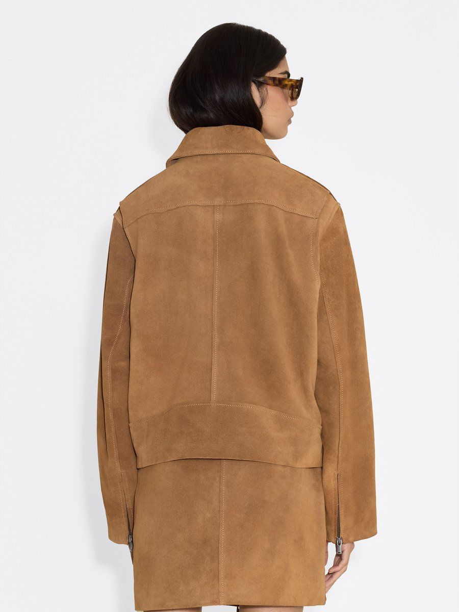 Cia Suede Leather Jacket