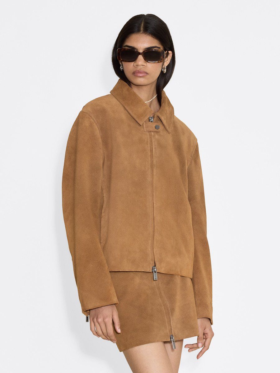 Cia Suede Leather Jacket