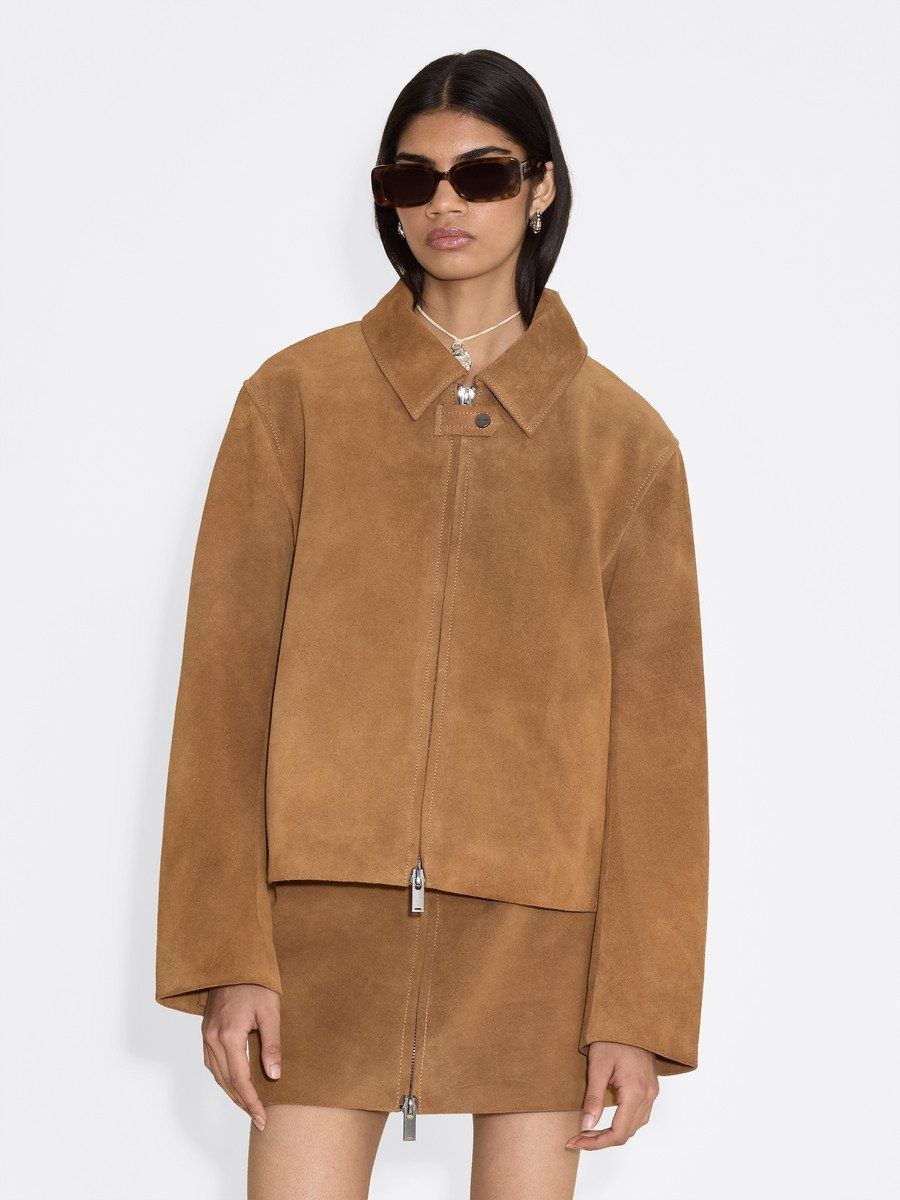 Cia Suede Leather Jacket