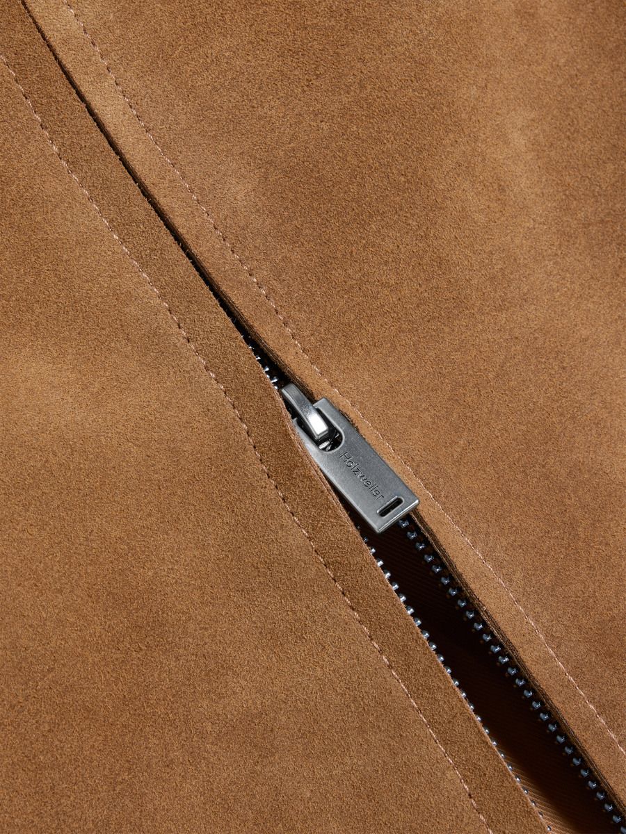Cia Suede Leather Skirt