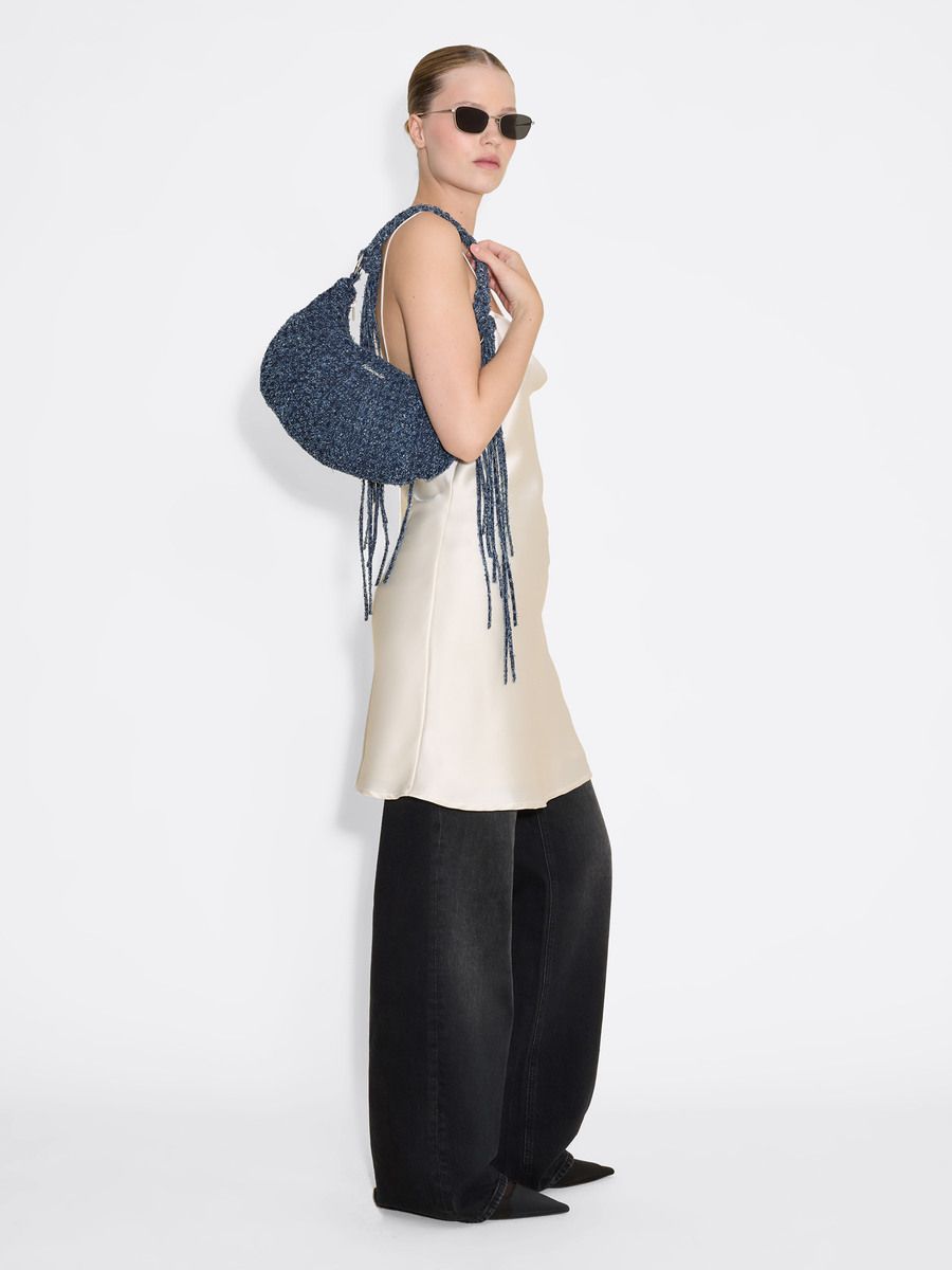 Cocoon Small Denim Bag