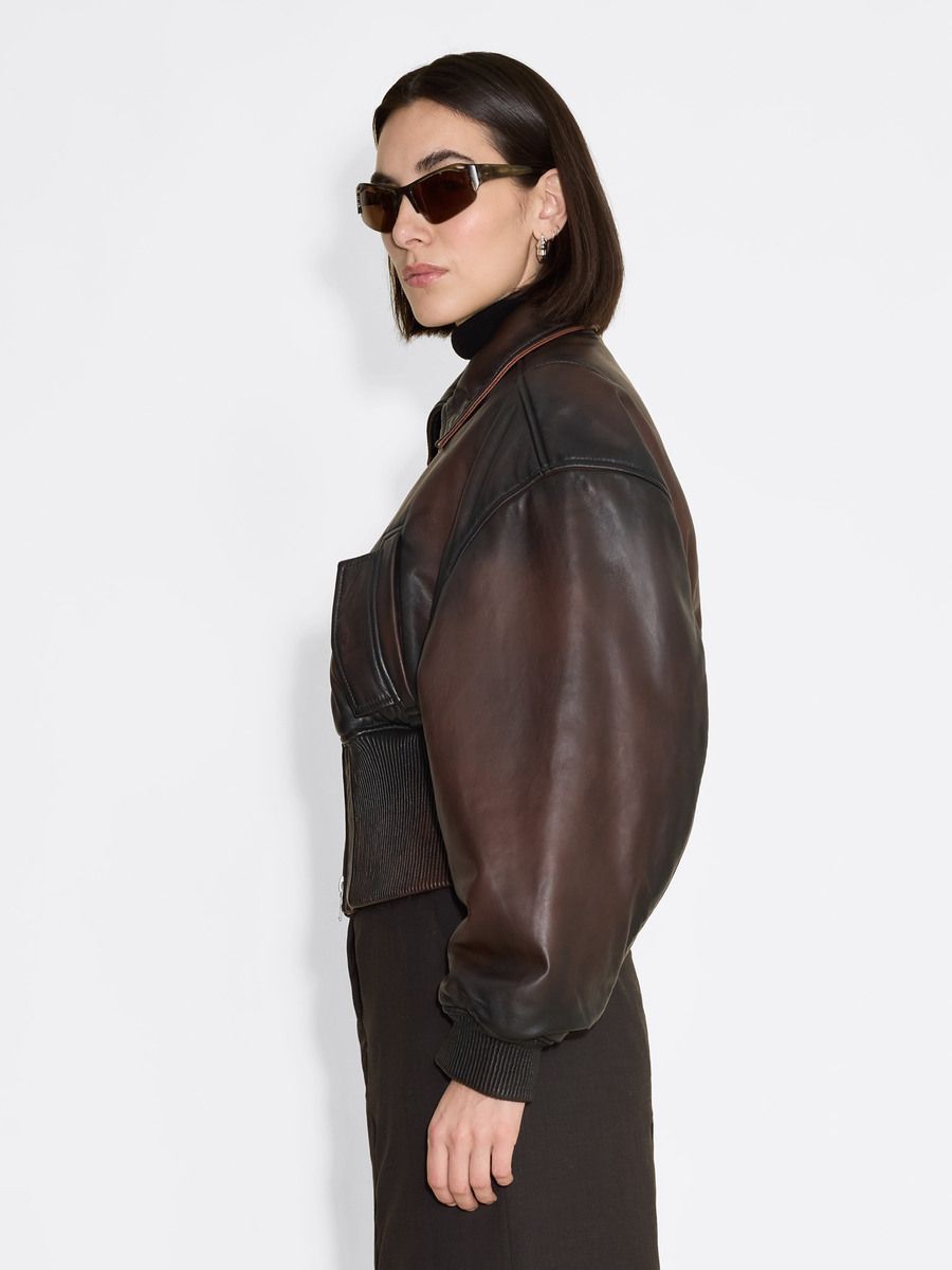 Saphra Leather Jacket