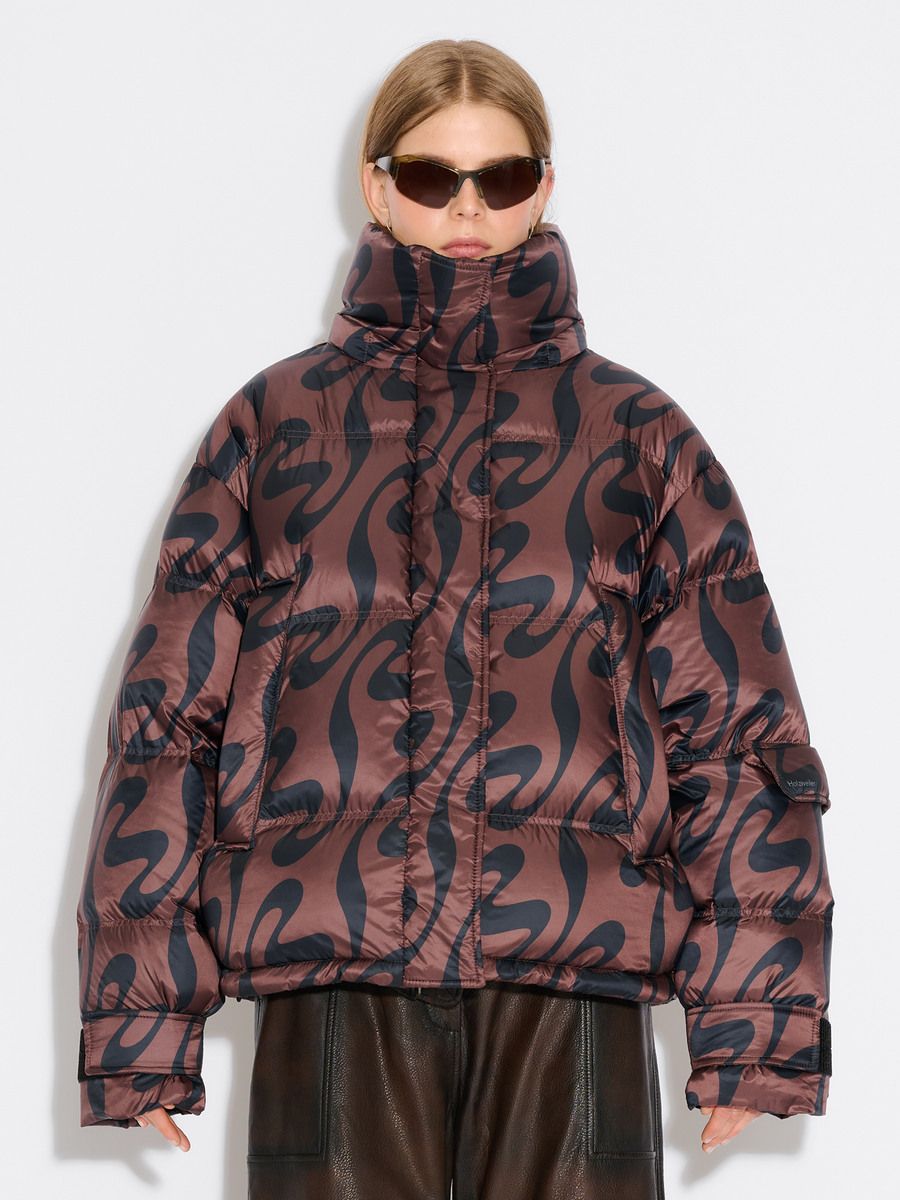Steilia Short Print Jacket