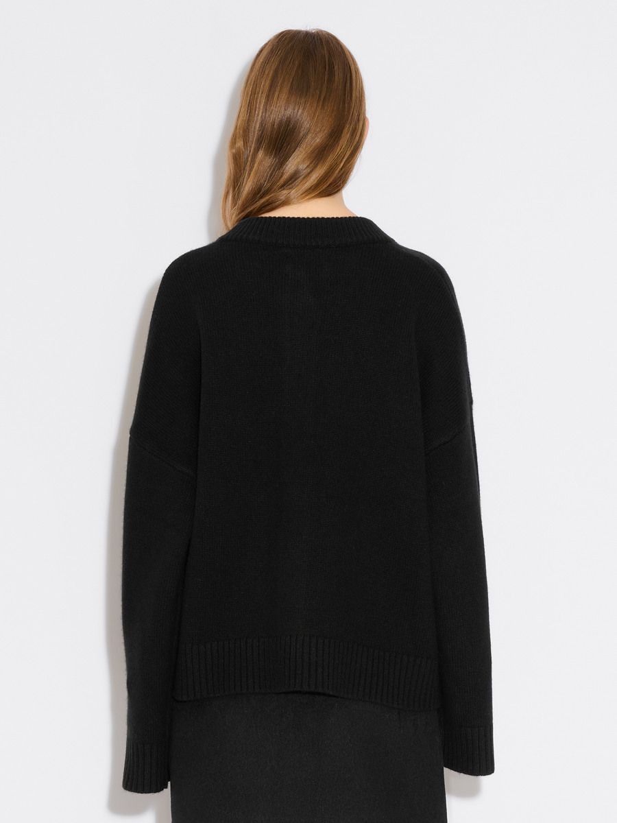 Wool Wide Cardigan
