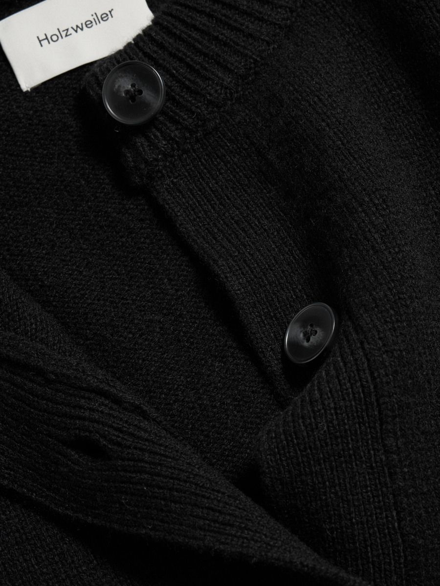 Wool Wide Cardigan