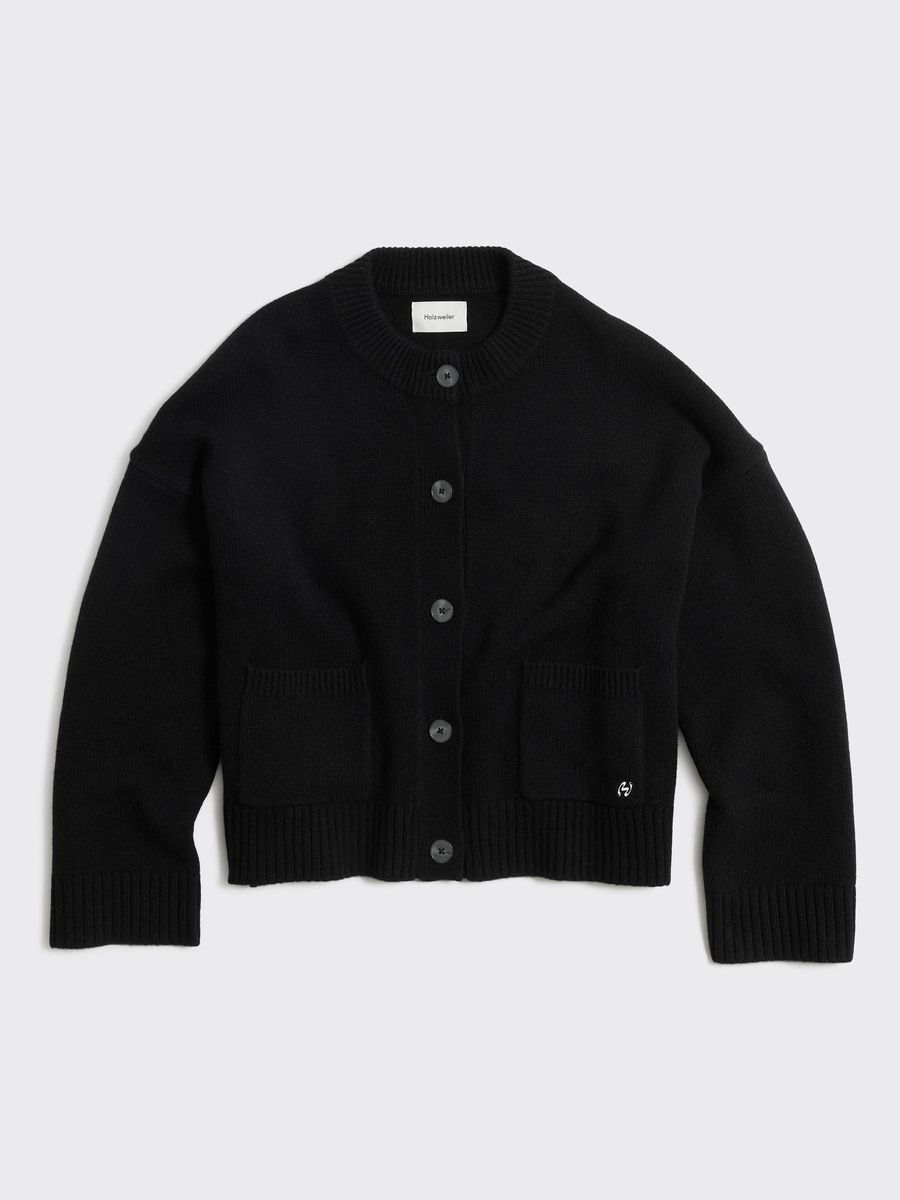 Wool Wide Cardigan