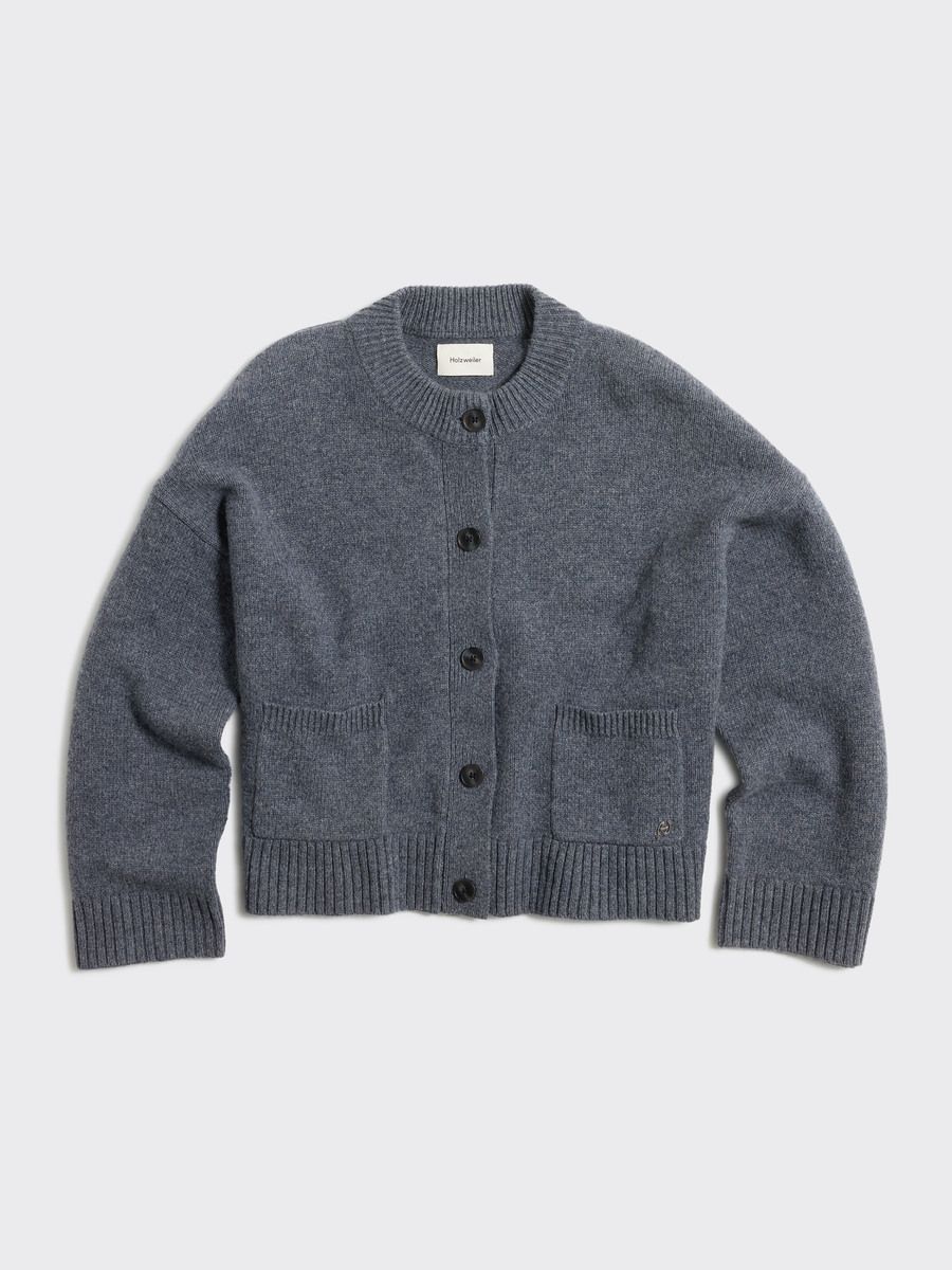 Wool Wide Cardigan