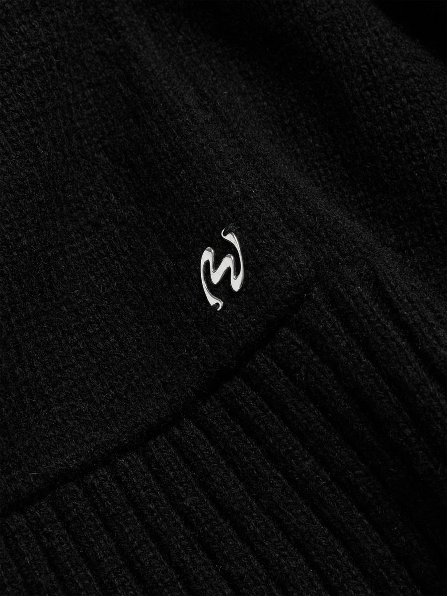Wool Wide Cardigan