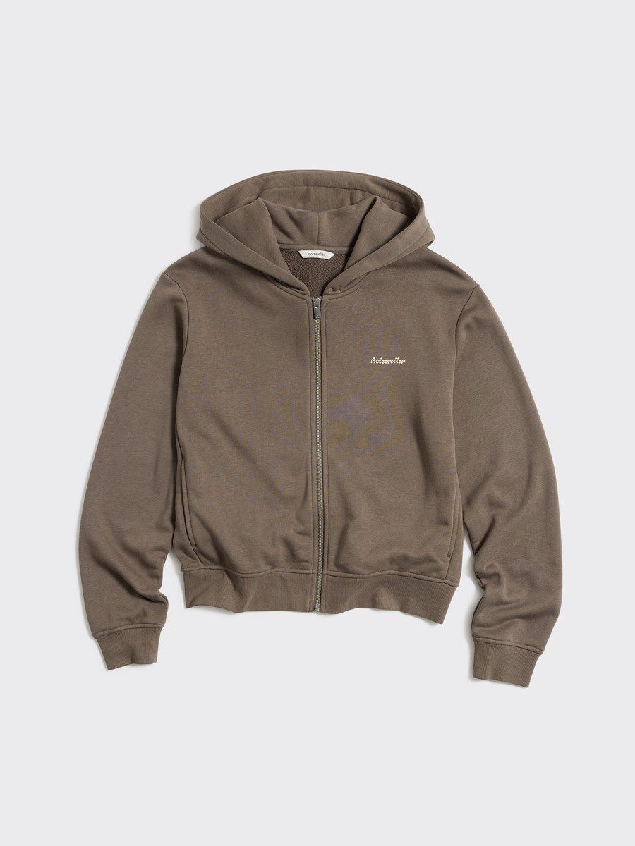 W Regular Light Zip Hoodie