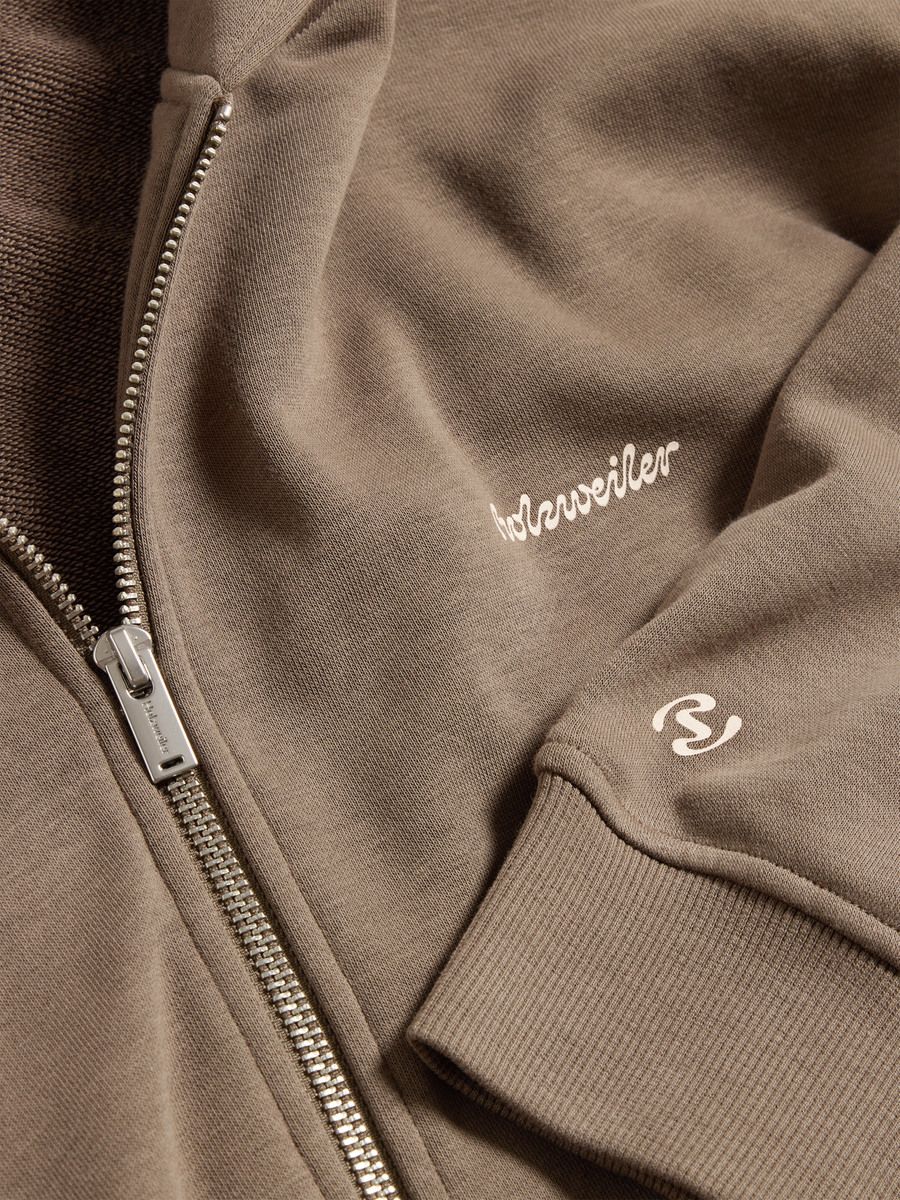 M Regular Light Zip Hoodie