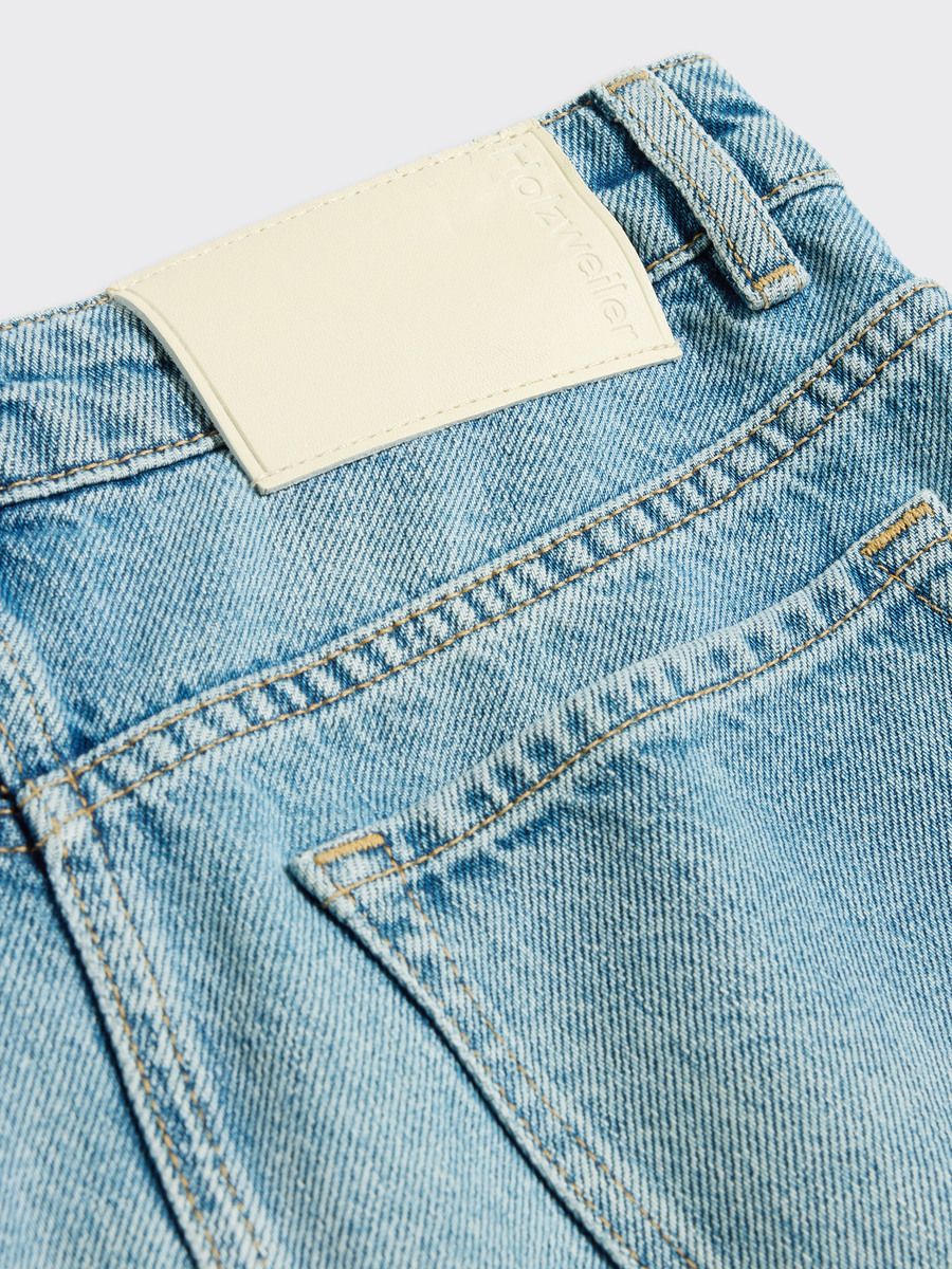 Denim Long Skirt