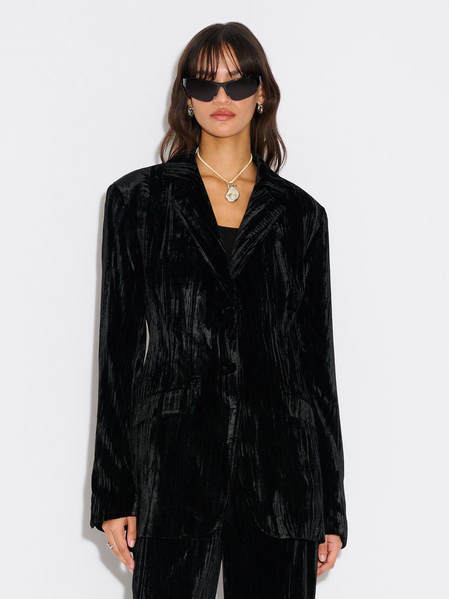Cygnet Velvet Blazer