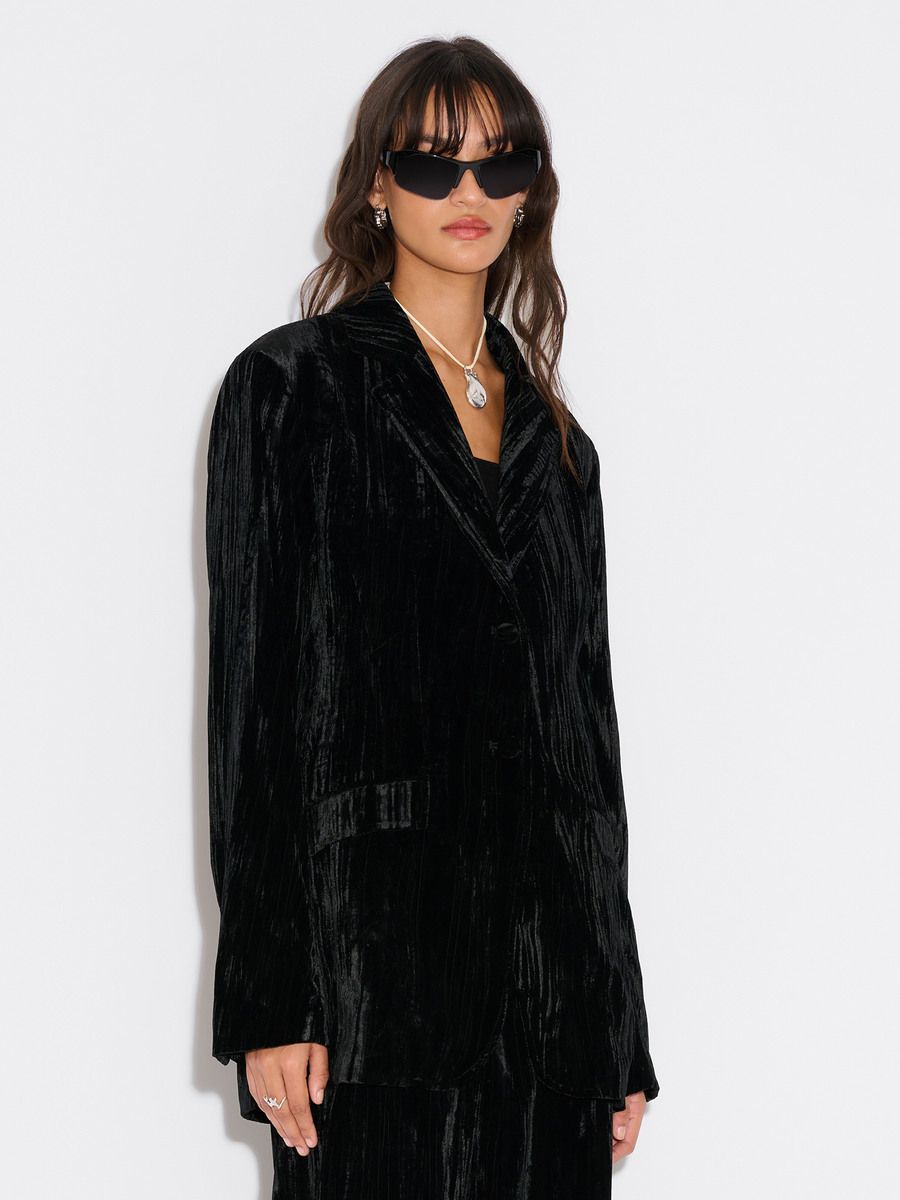 Cygnet Velvet Blazer