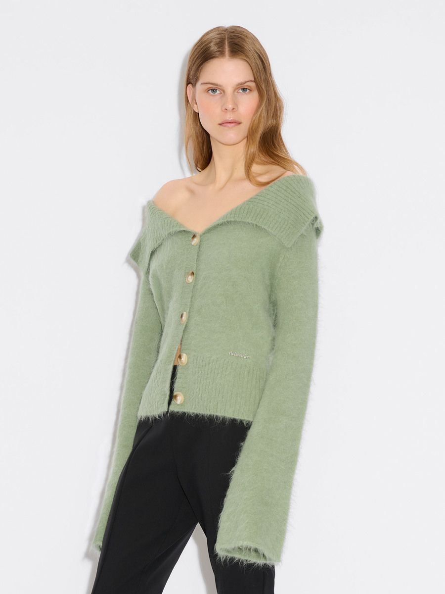 Off Shoulder Cardigan