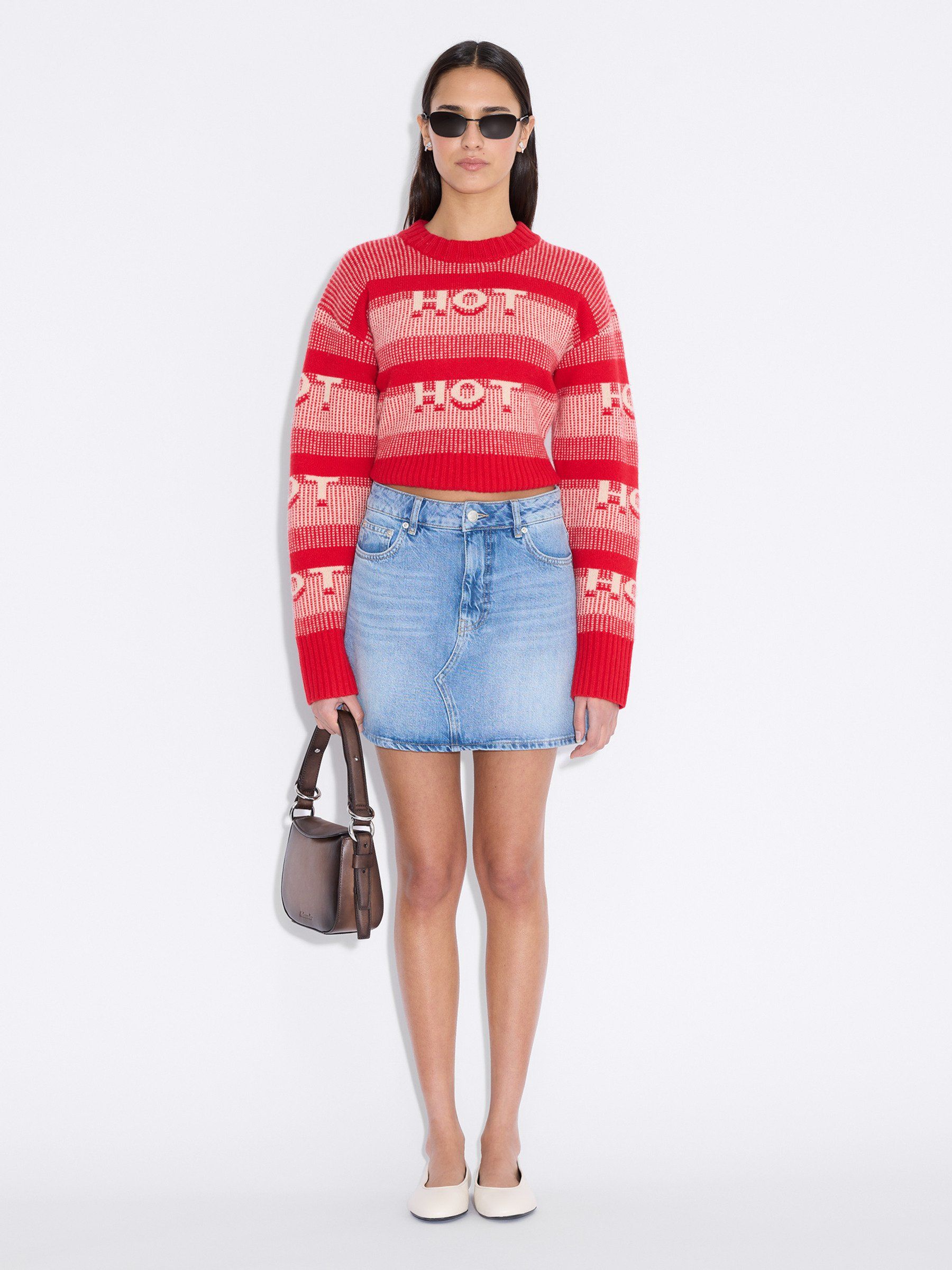 Denim Mini Skirt