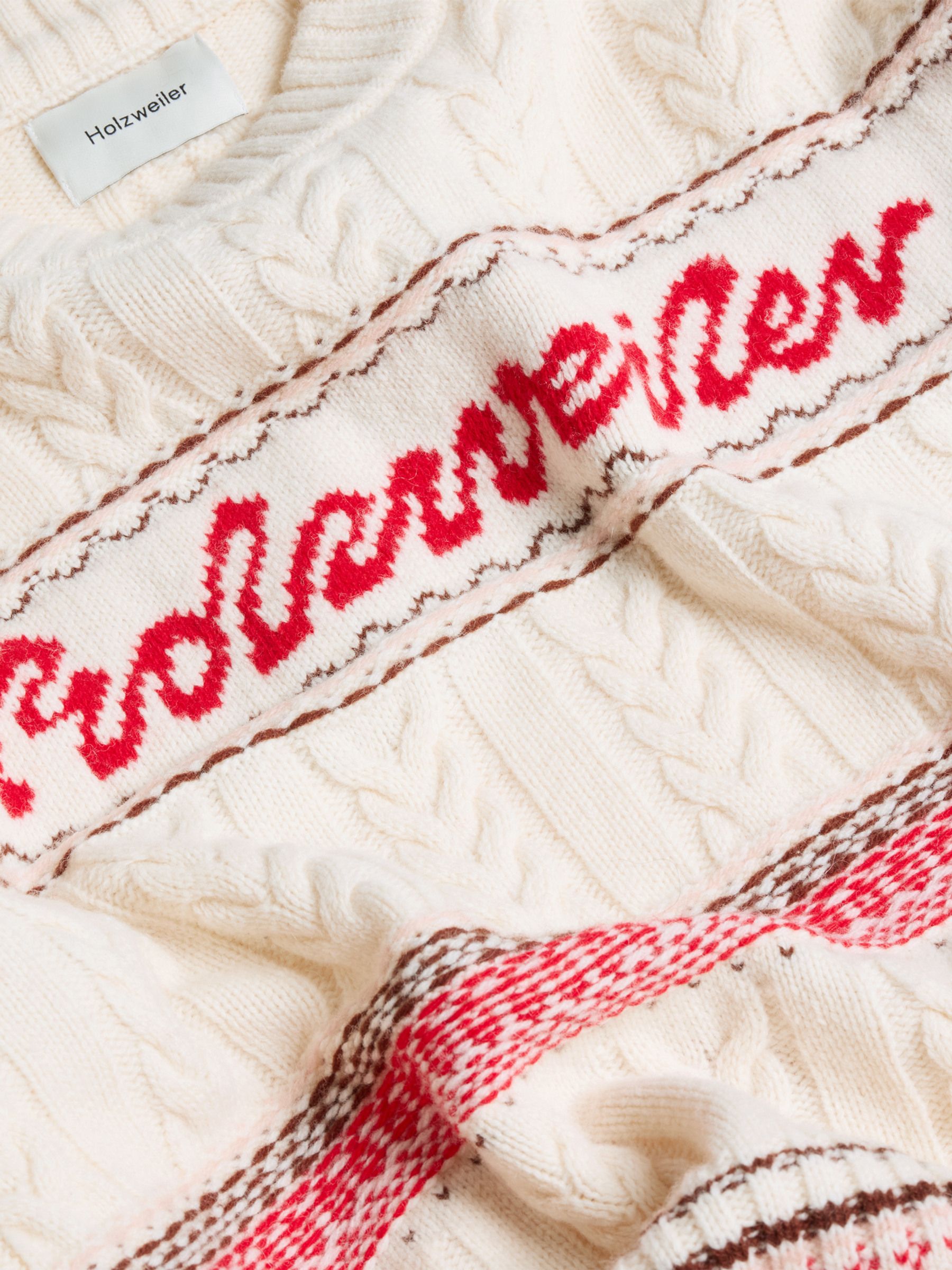 Holzweiler Logo Sweater