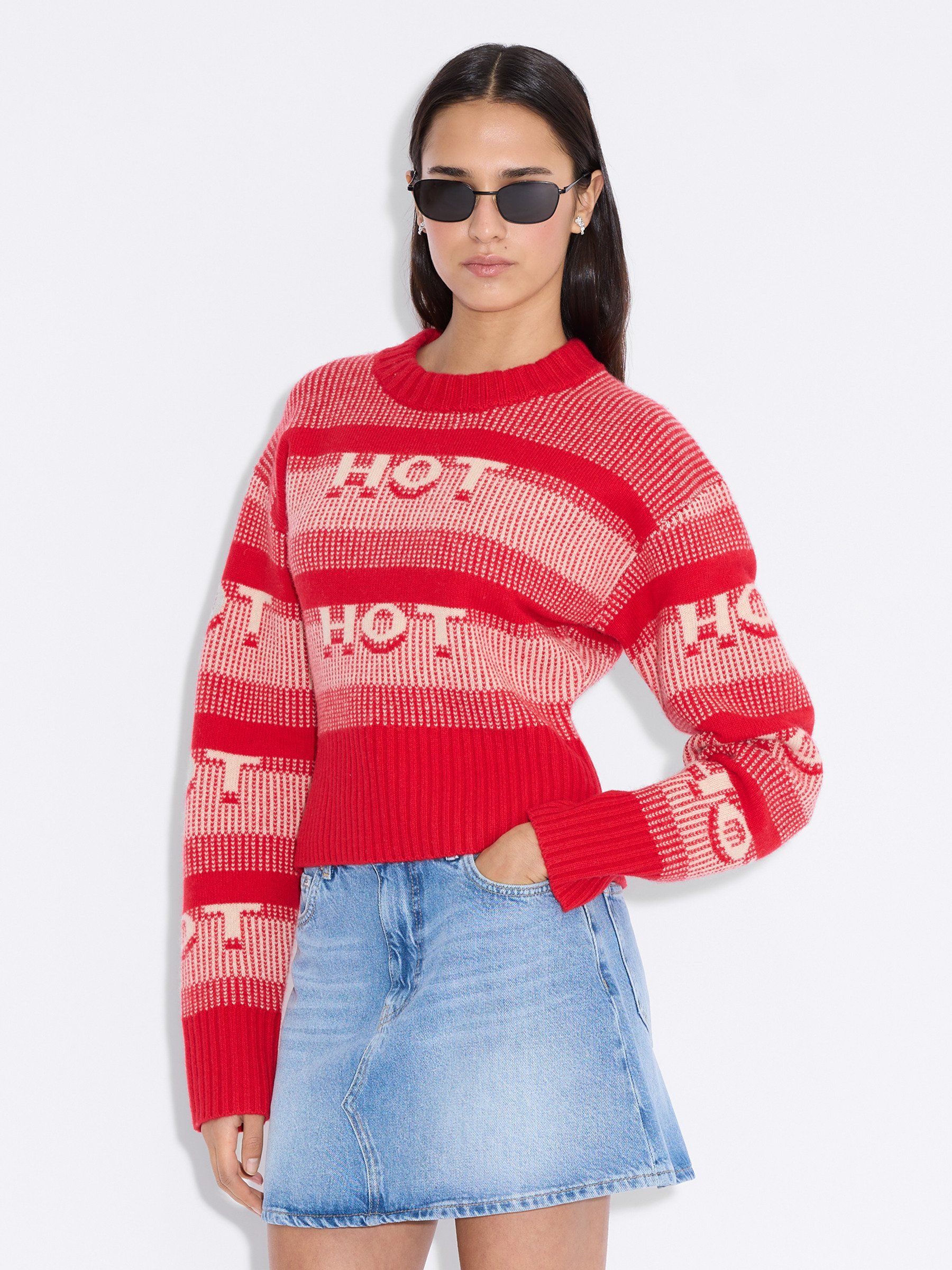 Hot Cropped Sweater
