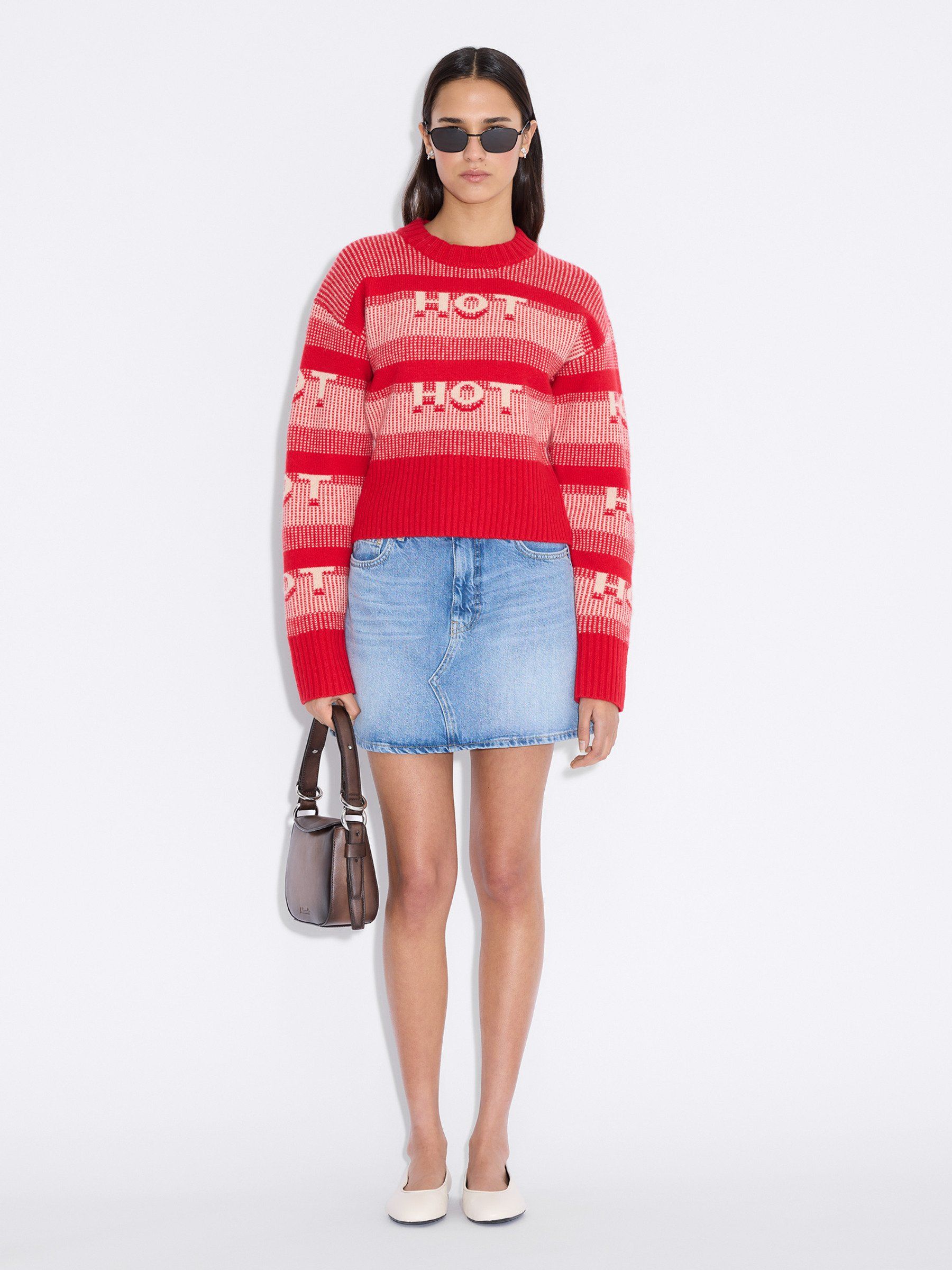 Hot Cropped Sweater
